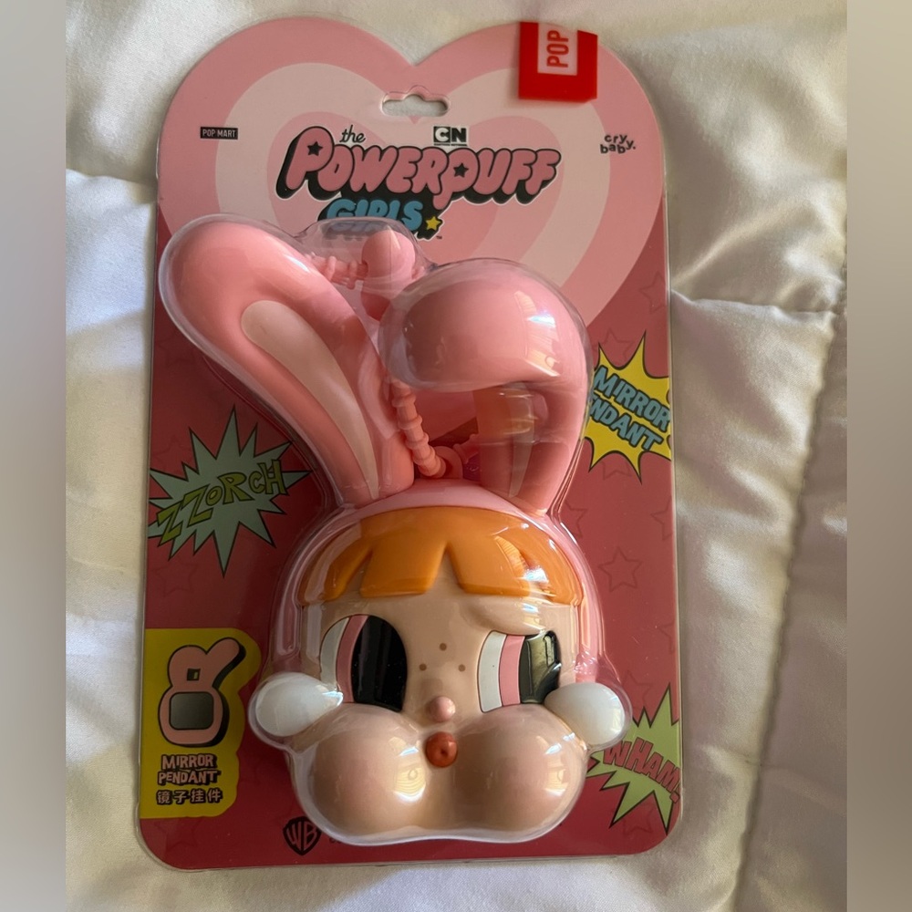 POP MART Crybaby x Powerpuff Girls Mirror Charm